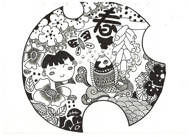 学生绘画作品